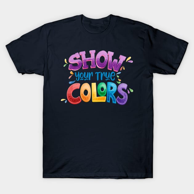 True Colors T-Shirt by LouMax